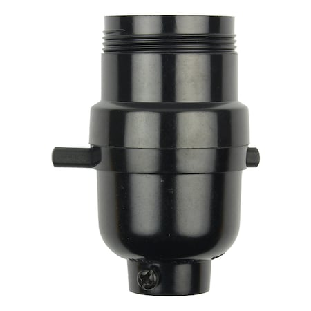 Jandorf Socket Phenolic On/Off Push Through Lamp Socket C60535